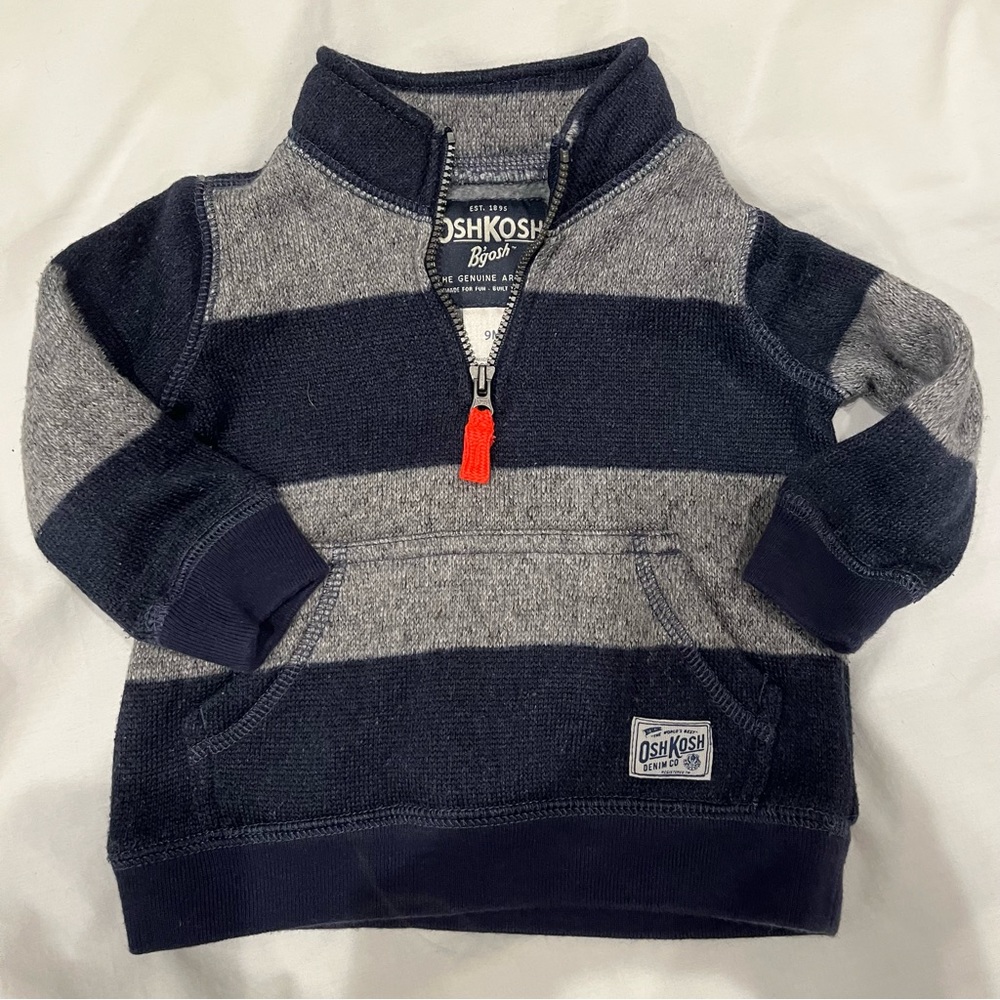 Blue and Gray Sweatee